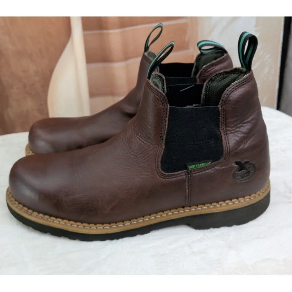Georgia Giant Soggy Brown Romeo Work Boot